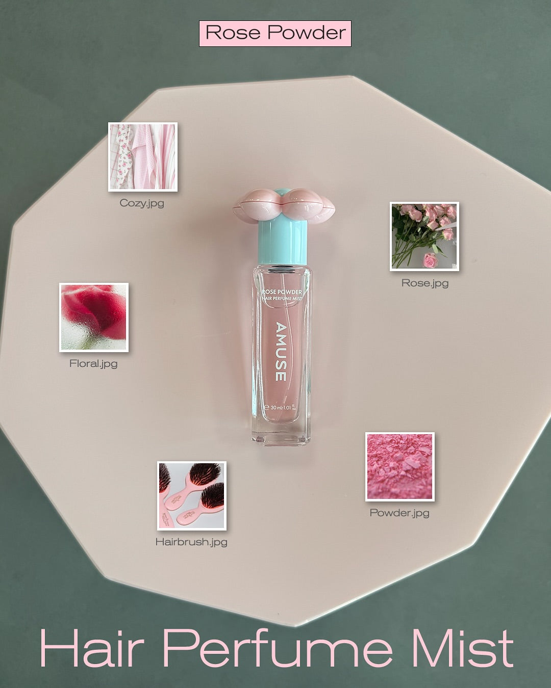 AMUSE Hair Perfume Mist 30ml (NEW!)