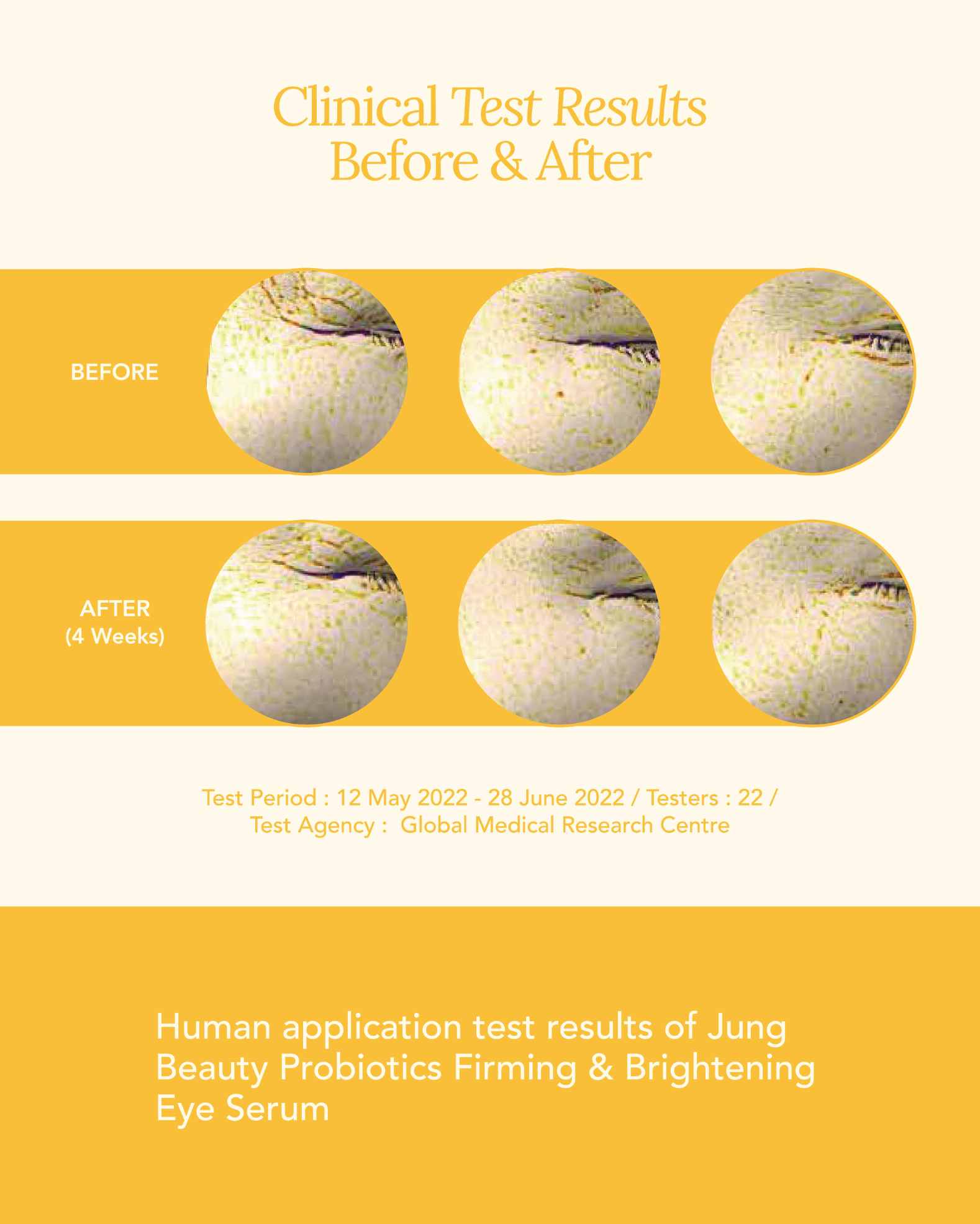 Jung Beauty Probiotics Firming & Brightening Eye Serum