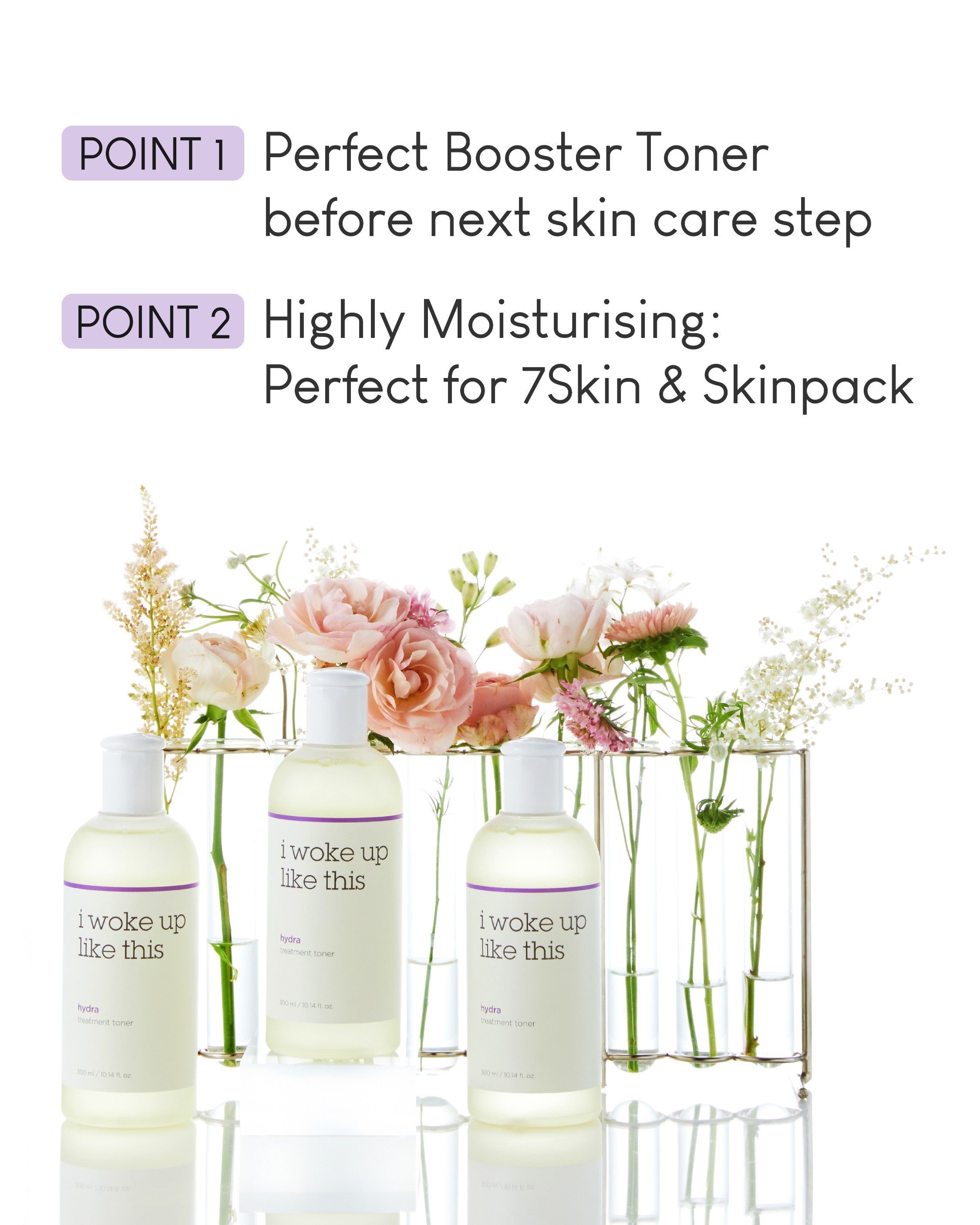 IWLT Hydrating Treatment Toner / Cotton Strips
