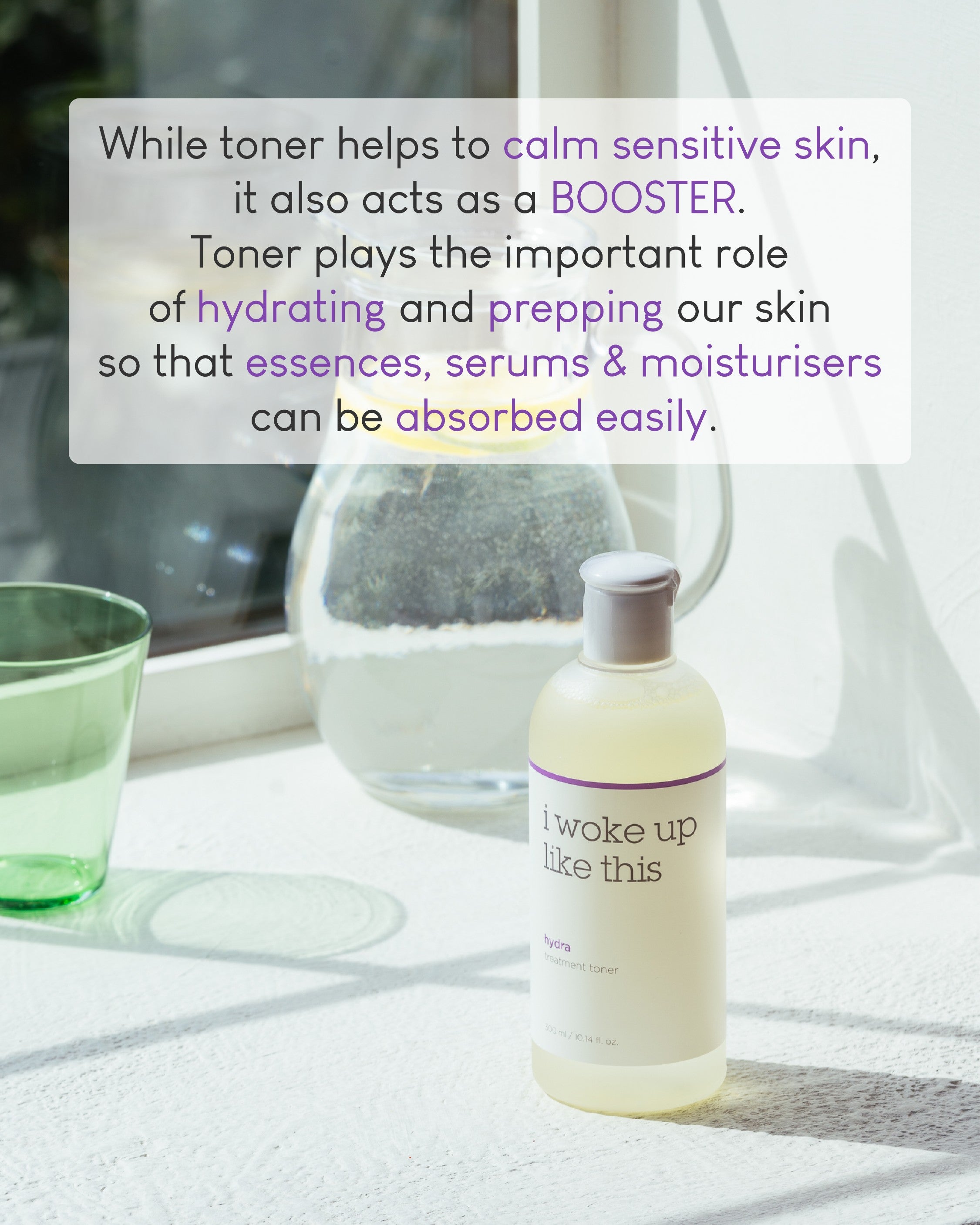 IWLT Hydrating Treatment Toner / Cotton Strips