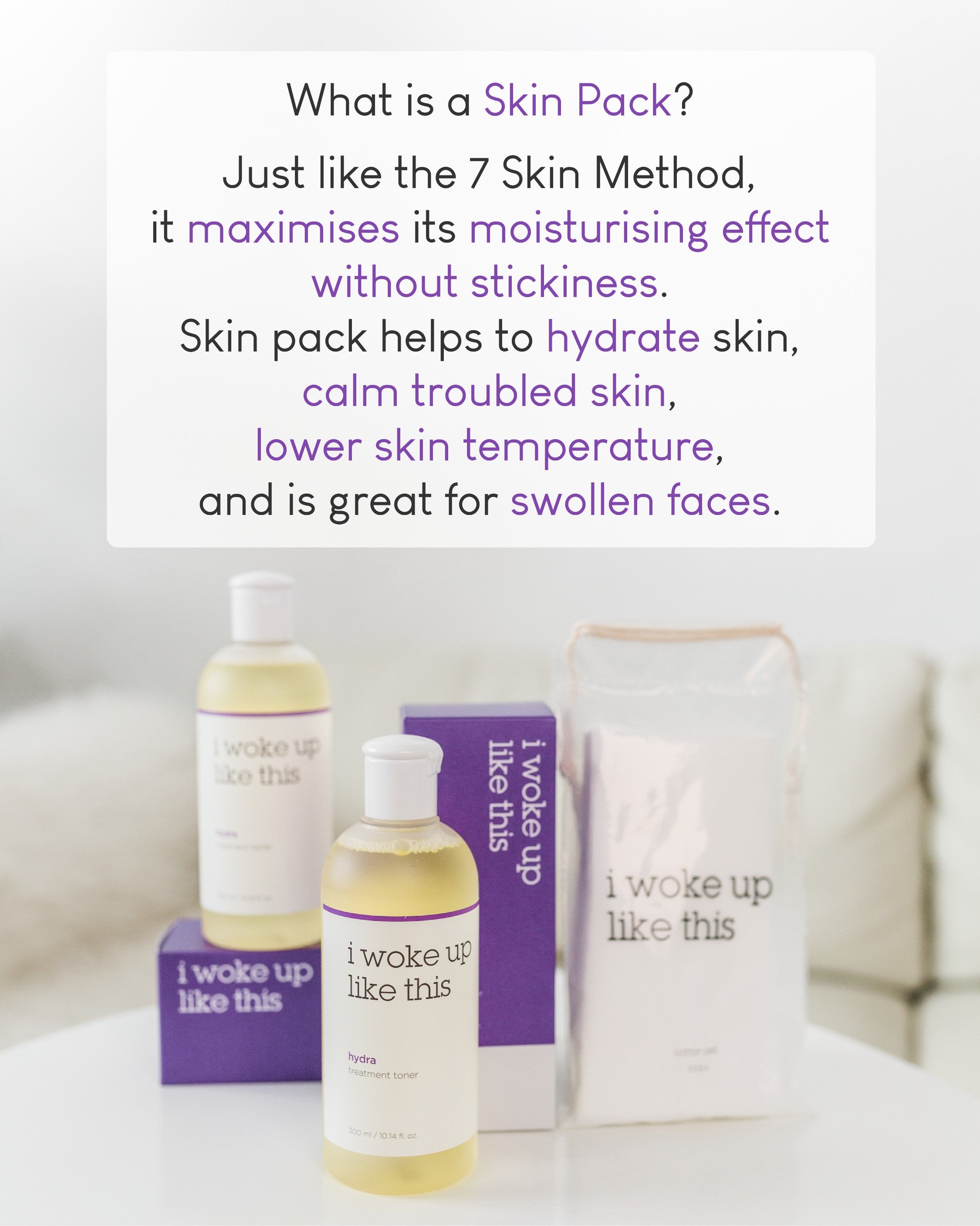 IWLT Hydrating Treatment Toner / Cotton Strips