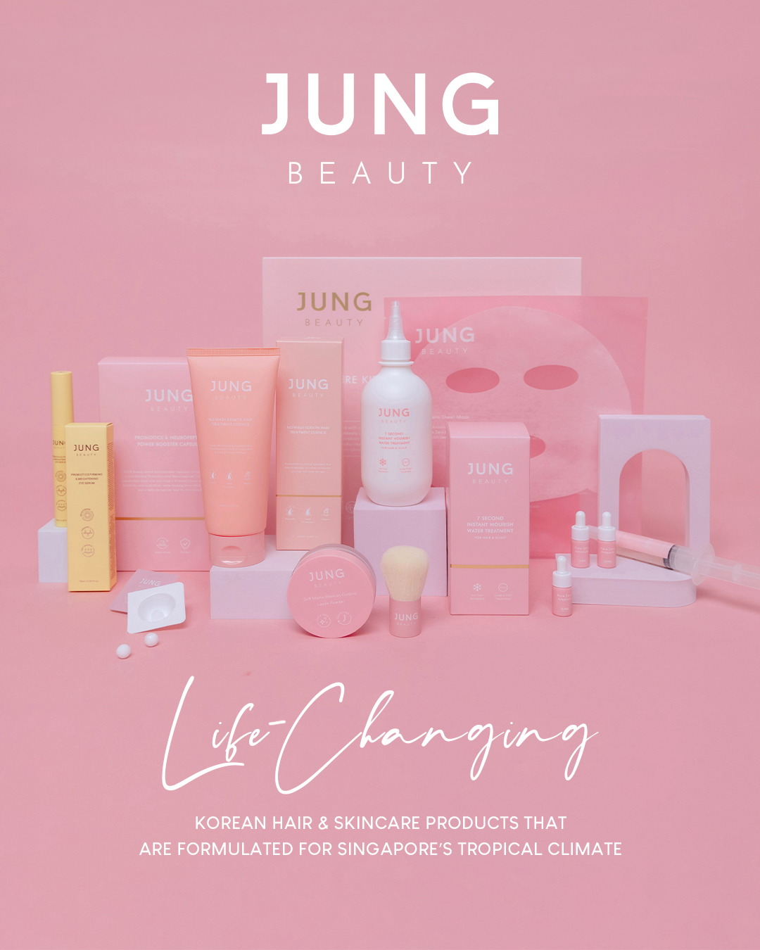 Jung Beauty No Wash Keratin Hair Treatment Essence