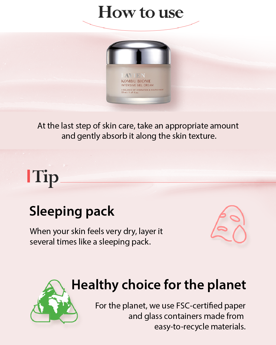 Lavien Kombu Biome Intensive Gel Cream