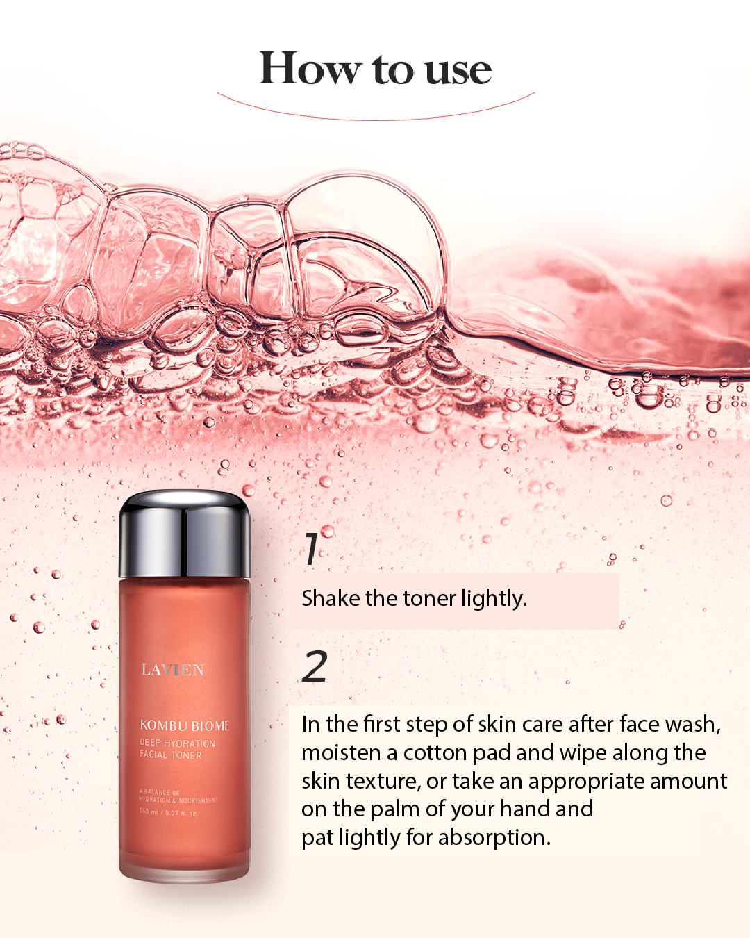 Lavien Kombu Biome Deep Hydration Facial Toner