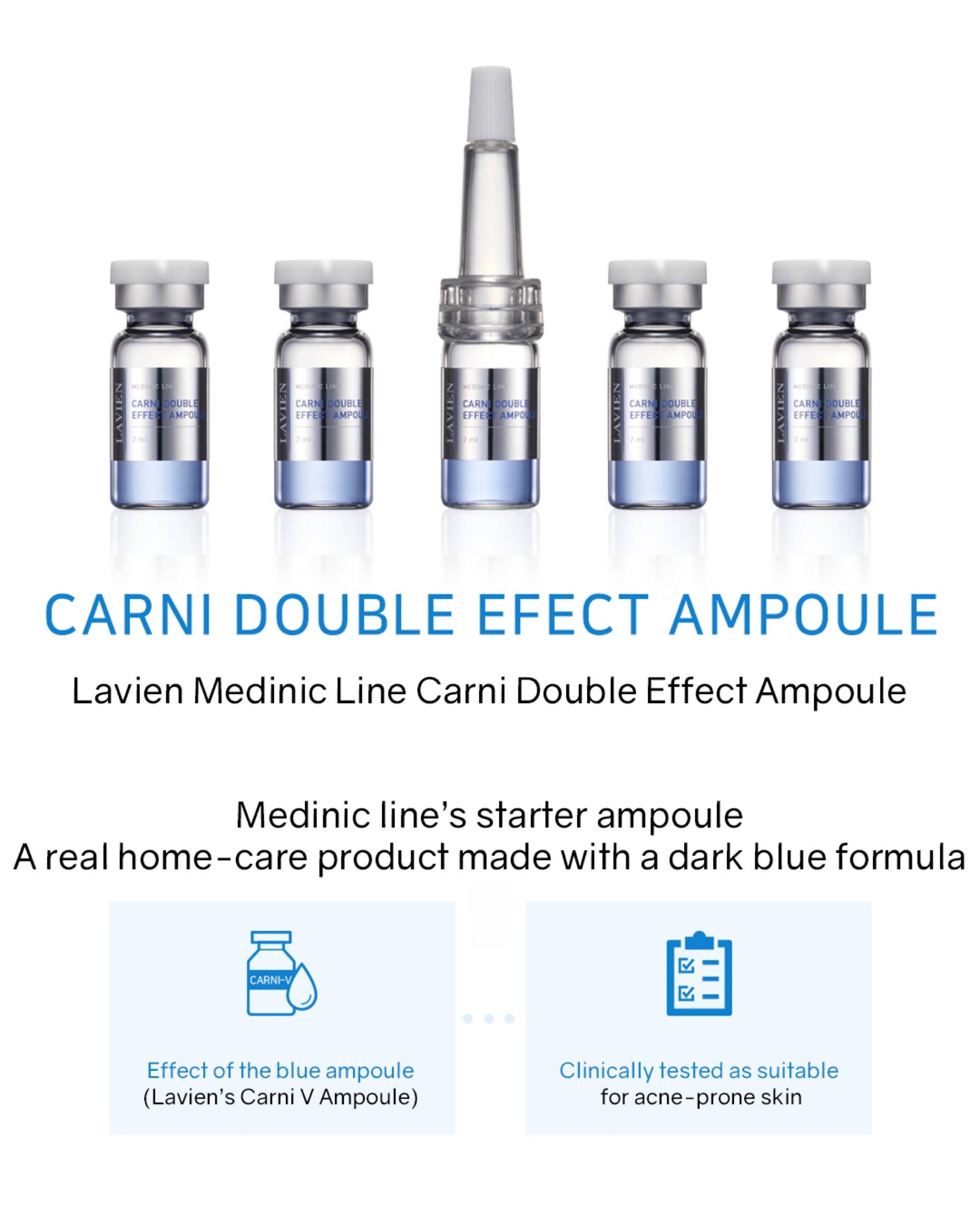 Lavien Carni Double Effect Ampoule (Blue)