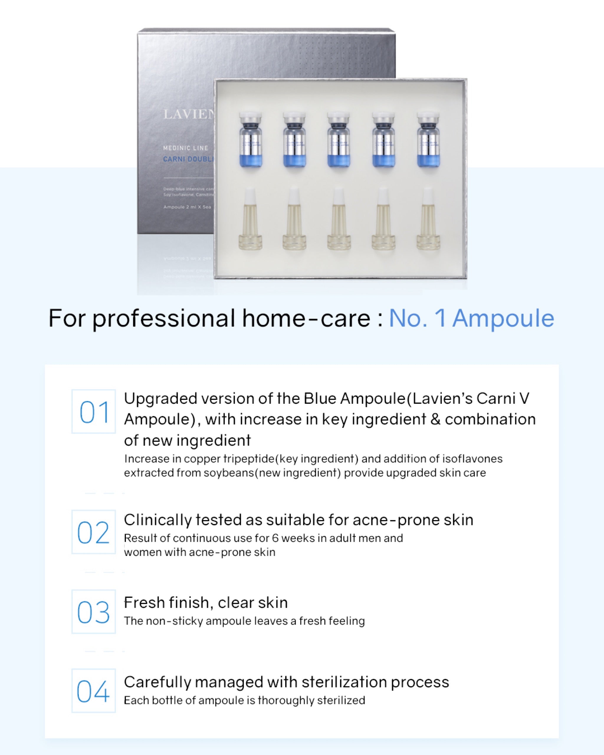 Lavien Carni Double Effect Ampoule (Blue)