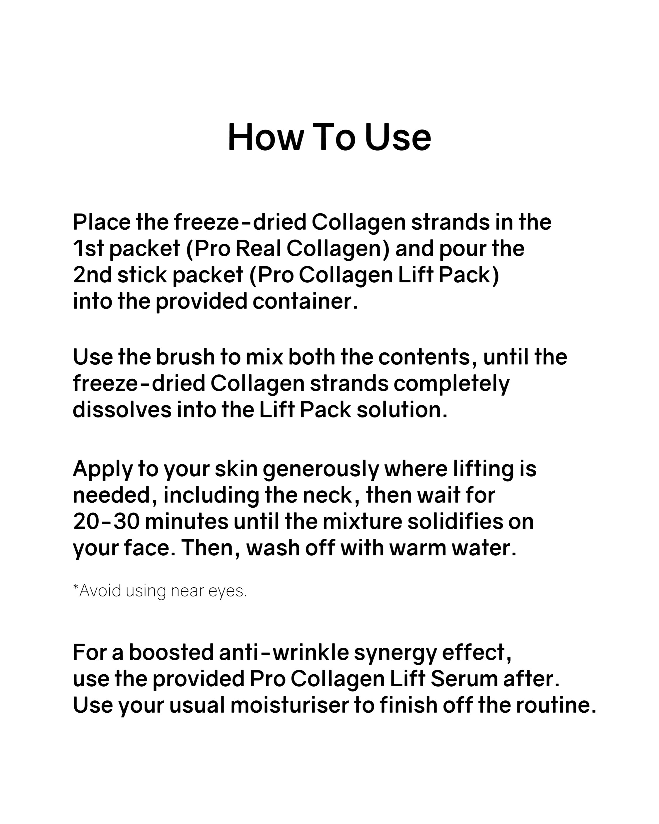 OHIOHOO Pro Collagen Lift Kit