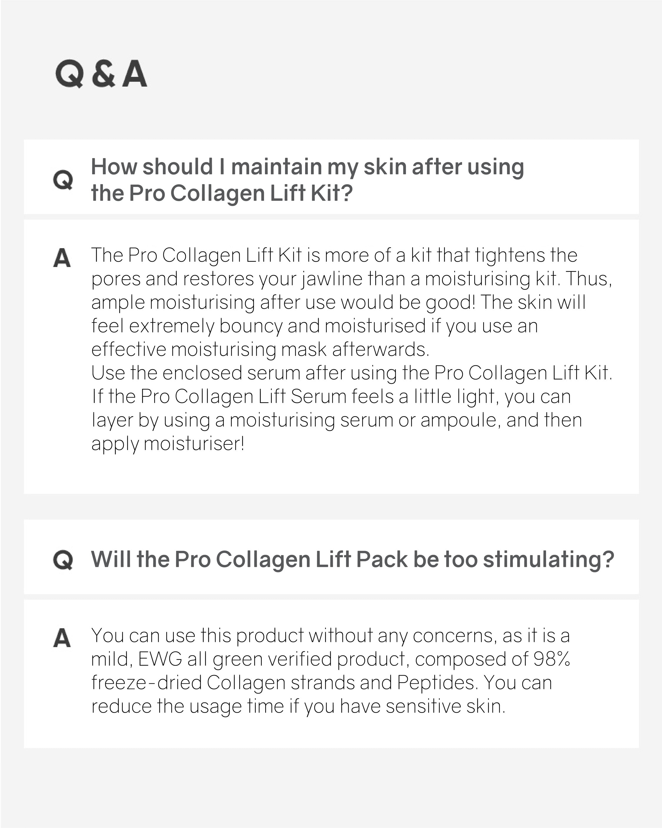 OHIOHOO Pro Collagen Lift Kit