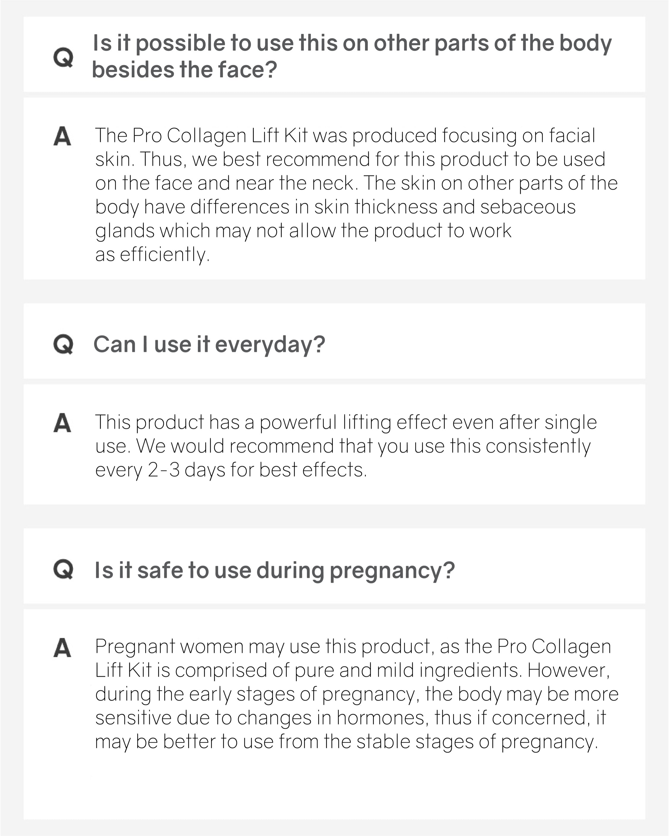 OHIOHOO Pro Collagen Lift Kit