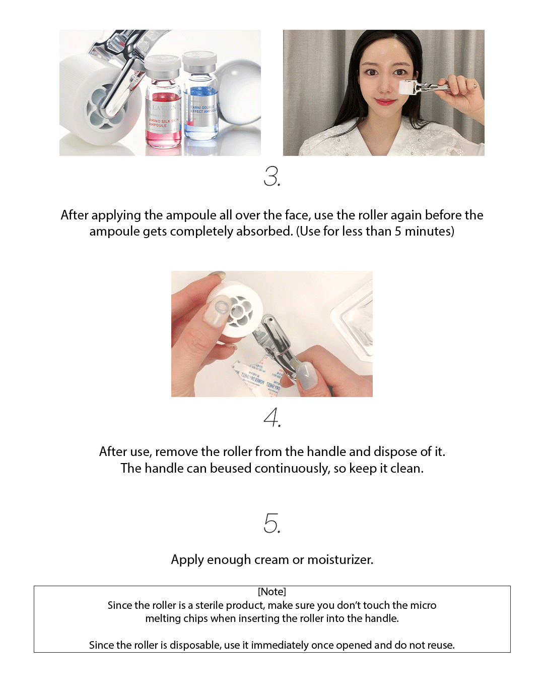 Lavien 4000 Micro Shot Skin Roller