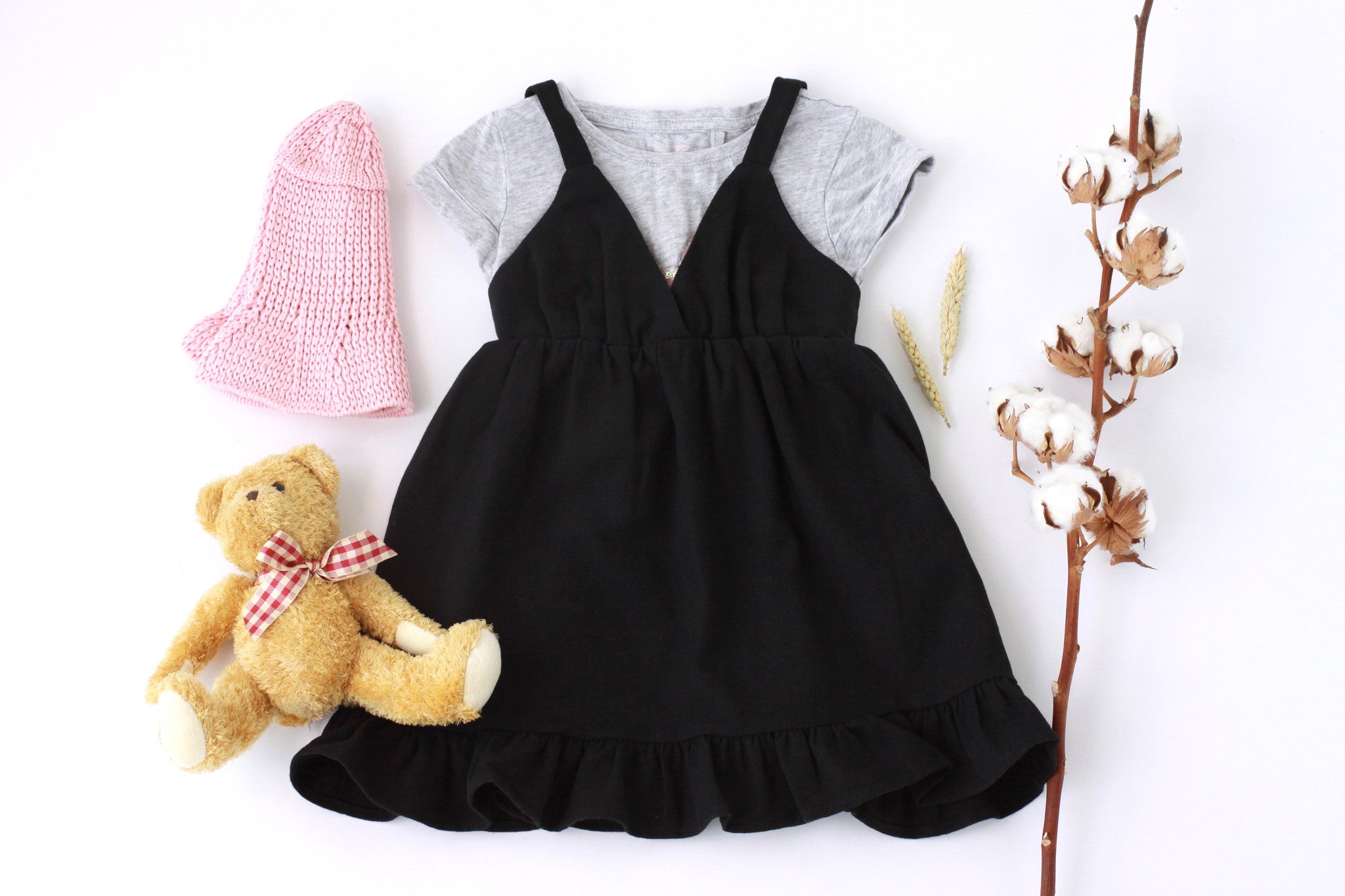 Twirly Dress Black Collection