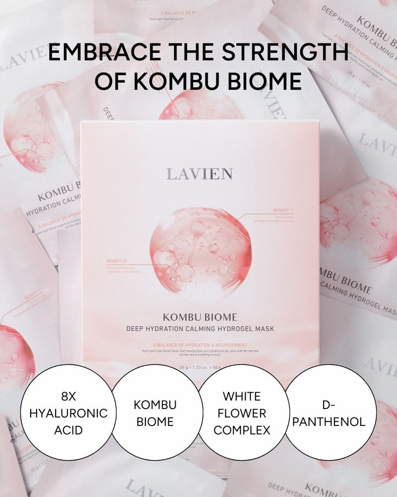 Lavien Kombu Biome Deep Hydration Calming Hydrogel Mask (NEW!)