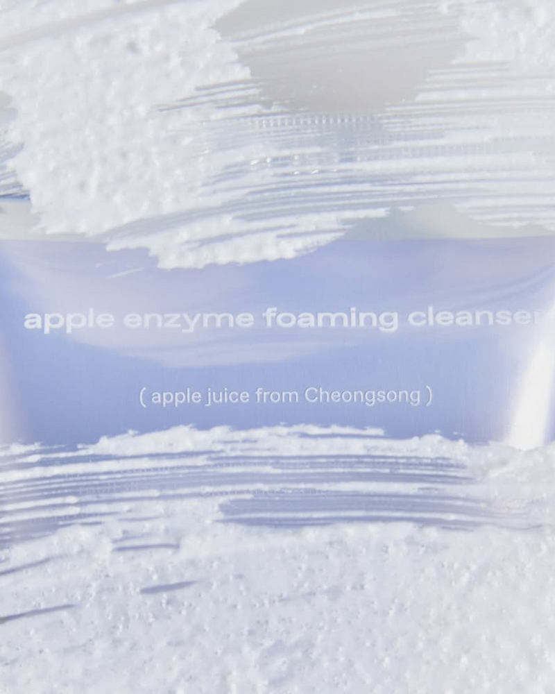 glow apple enzyme foaming cleanser