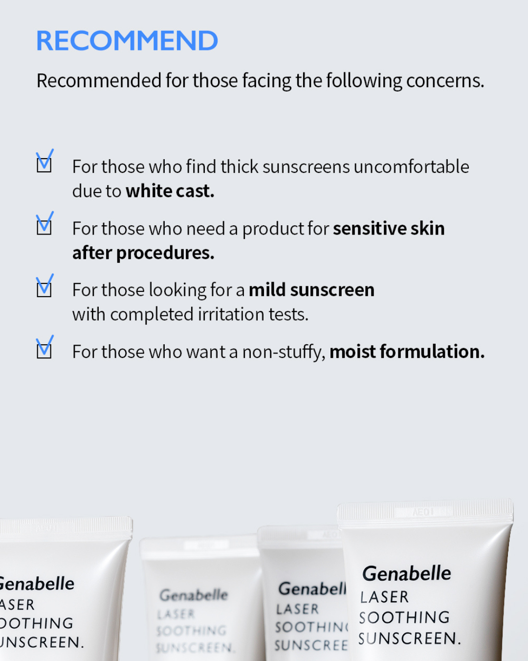 Genabelle Laser Soothing Sunscreen - NEW