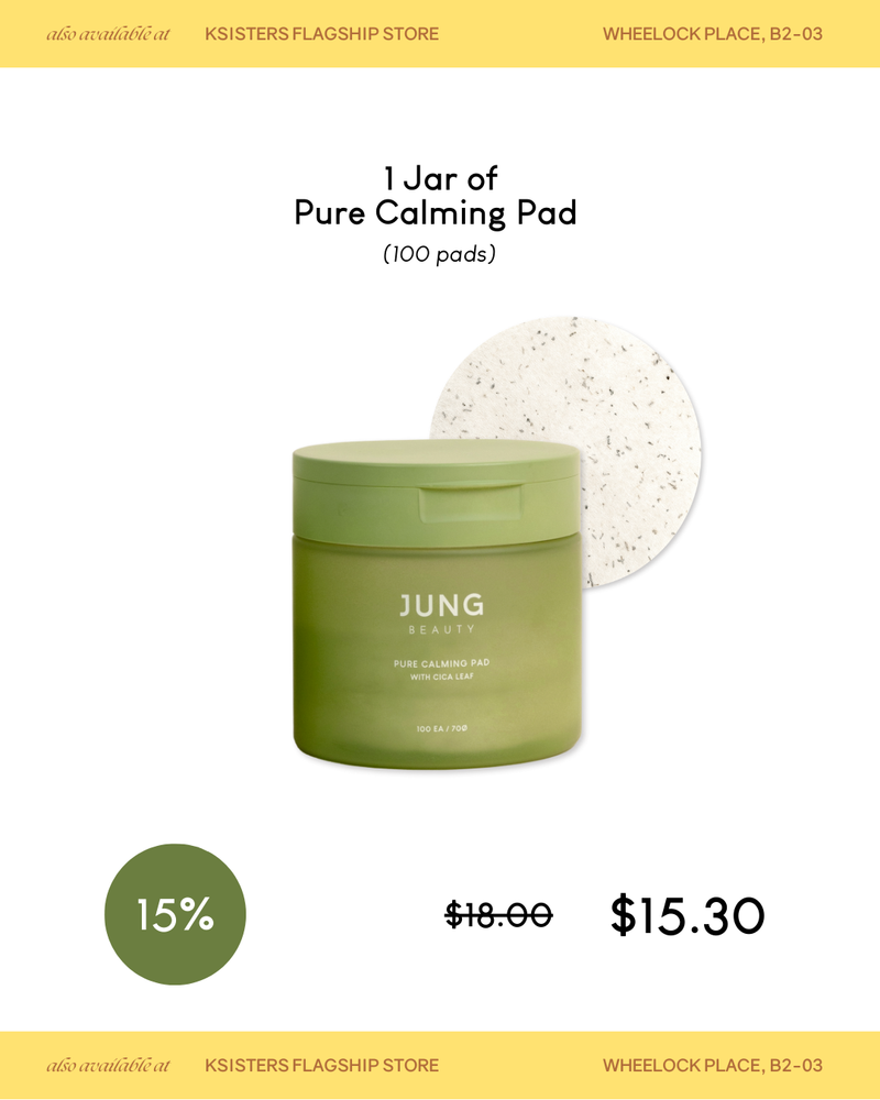 [PROMO] Jung Beauty Pure Calming Pad with Cica Leaf