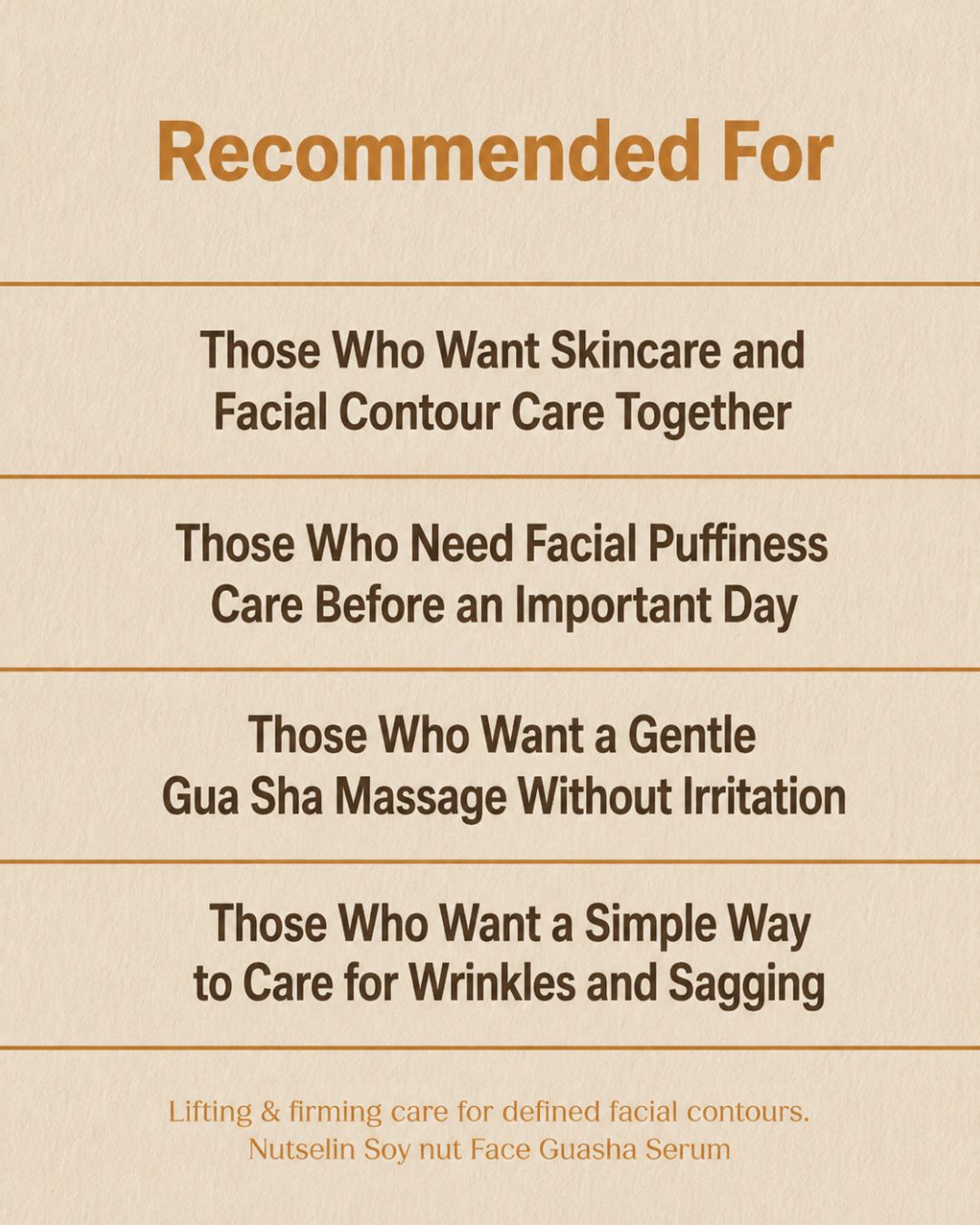 nutseline Soy Nut Protein Face Guasha Serum