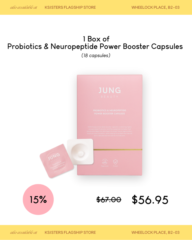 [PROMO] Jung Beauty Probiotics & Neuropeptide Power Booster Capsules