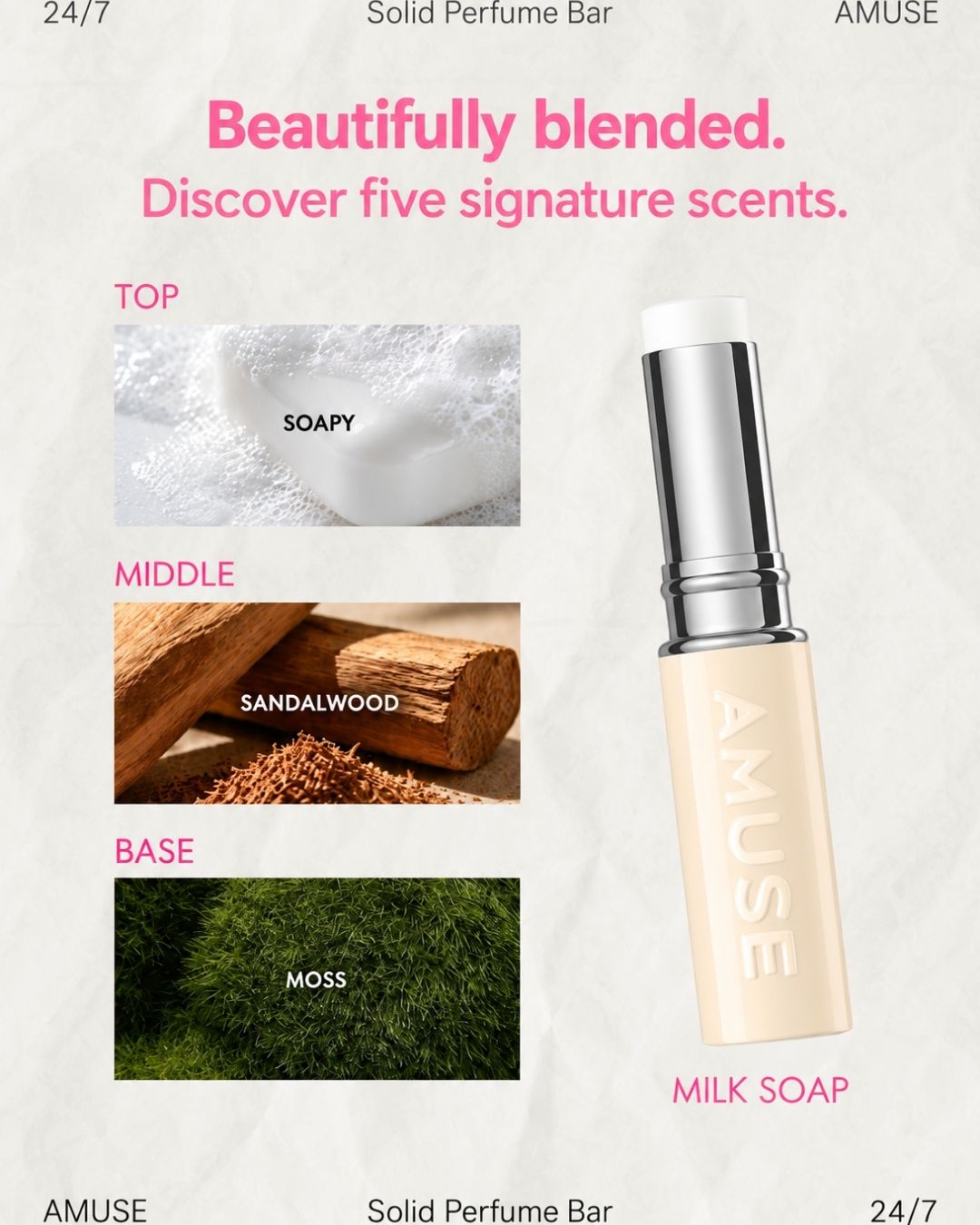 [PROMO] AMUSE 24/7 Solid Perfume Bar