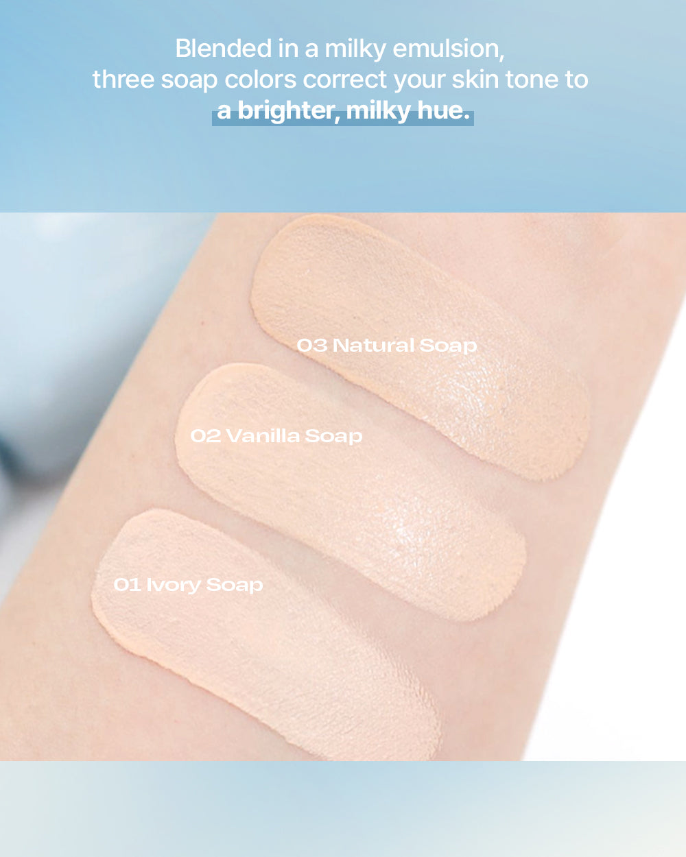 Alternative Stereo Soap Nude Cushion SPF42/PA~ (3 shades)