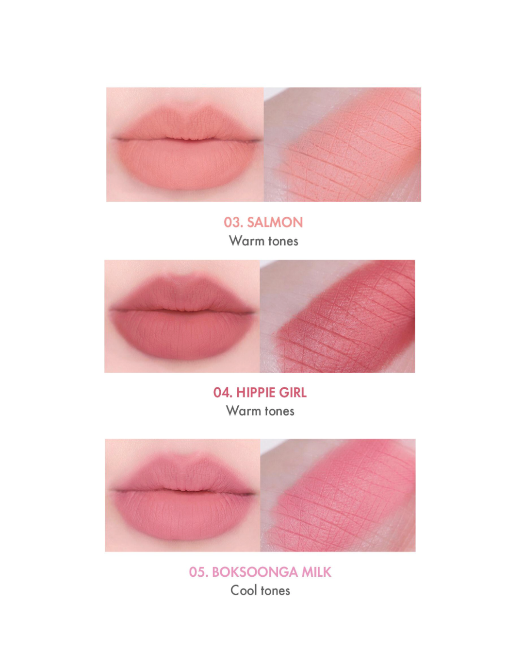 AMUSE Lip Smudger (6 Colours)
