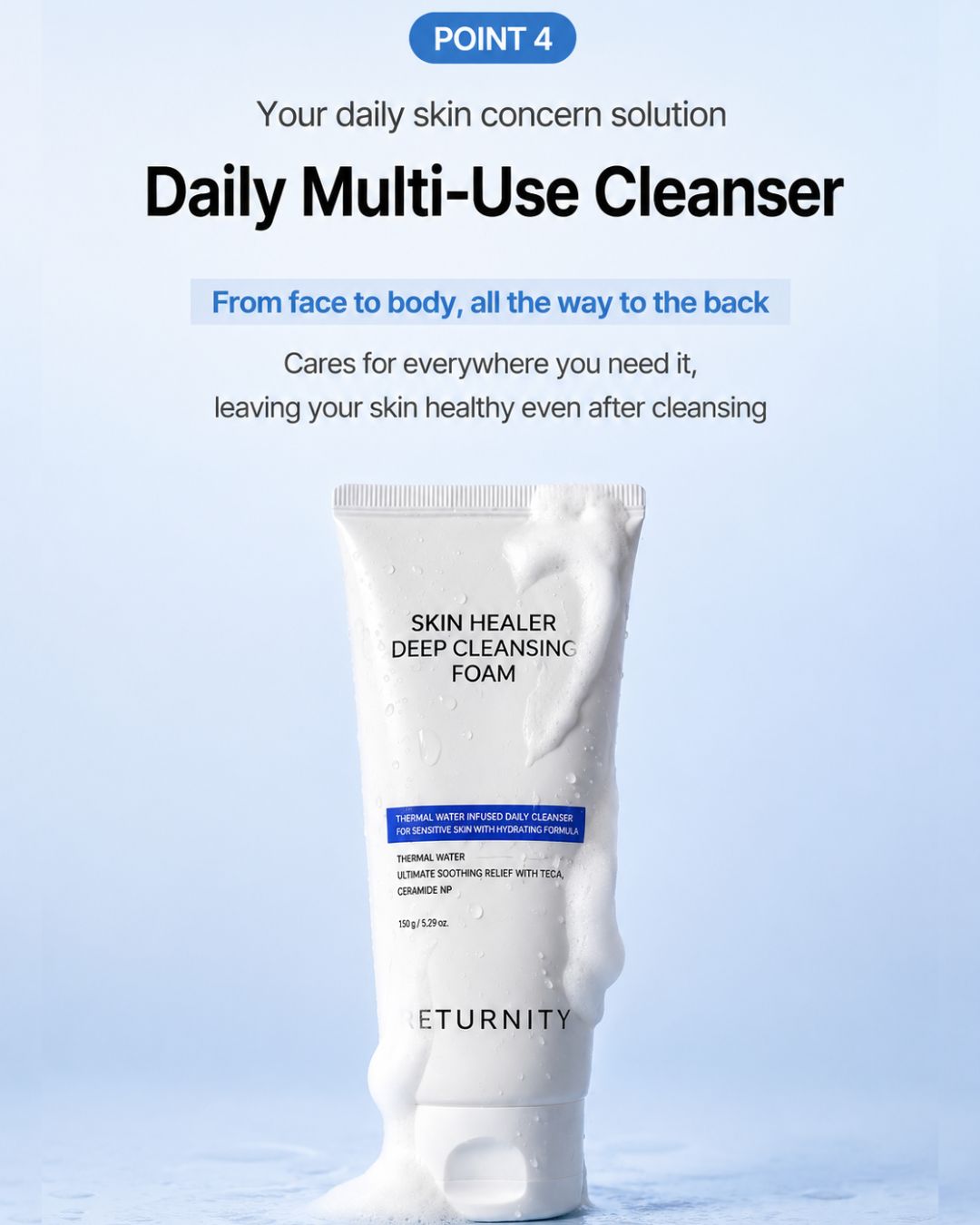 [PROMO] Returnity Skin Healer Deep Cleansing Foam