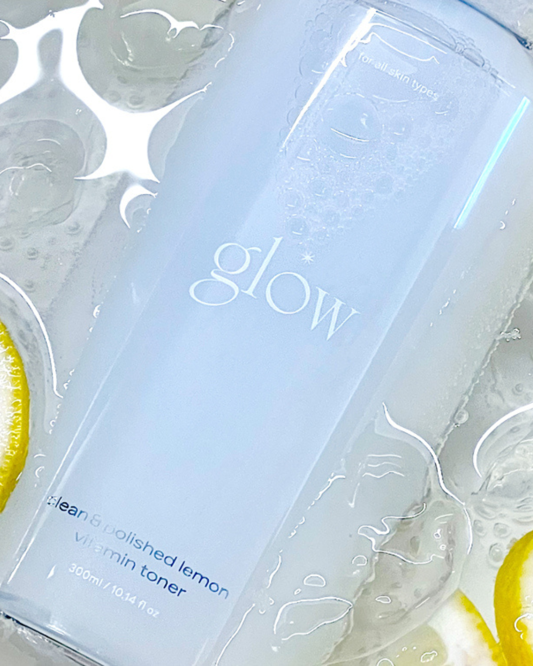 glow clean & polished lemon vitamin toner (NEW!)