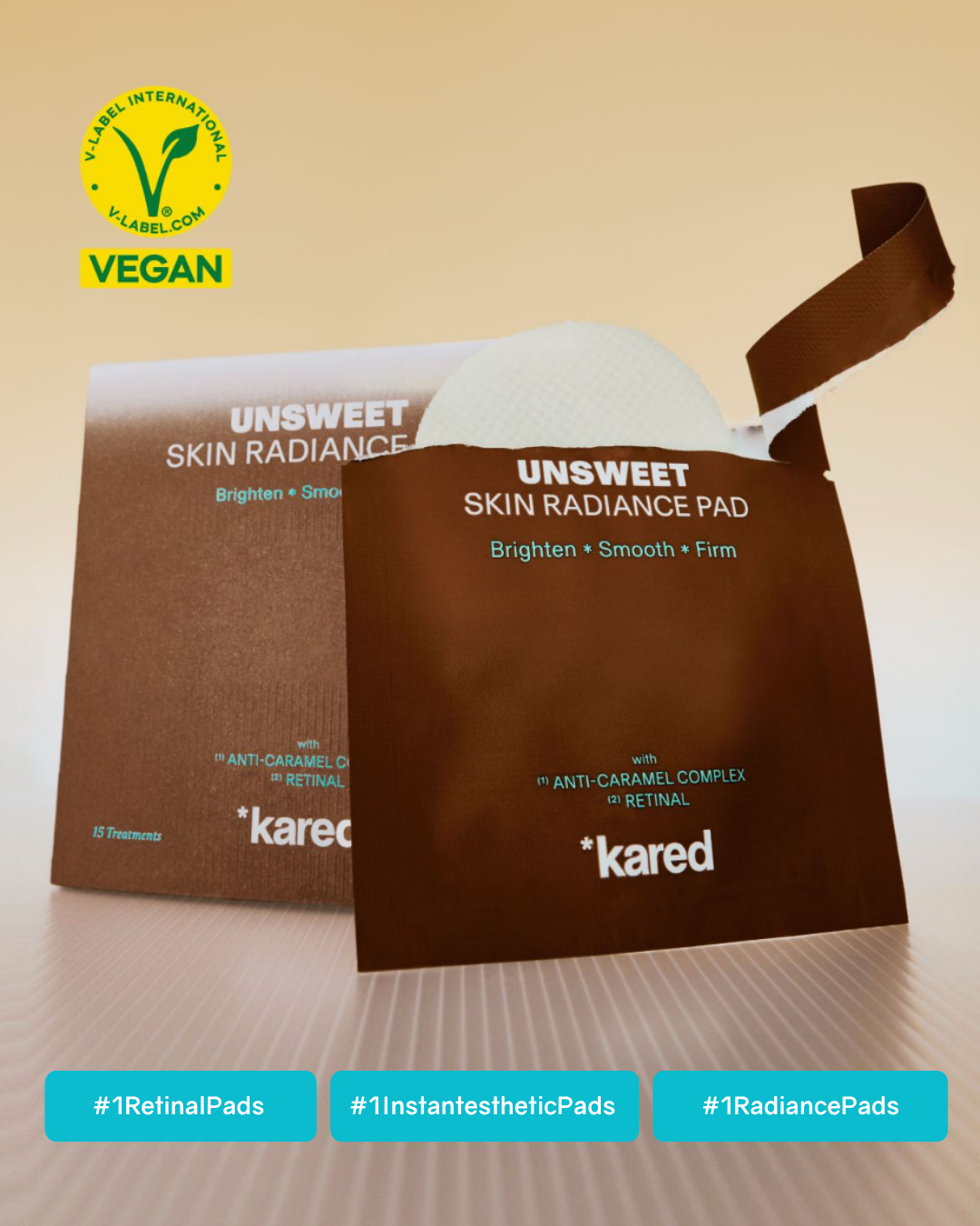 kared Unsweet Skin Radiance Pad (NEW!)