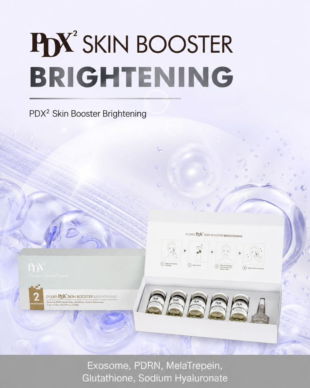 [PROMO] Dermaline Booster Ampoules (PDX5/PDX2)