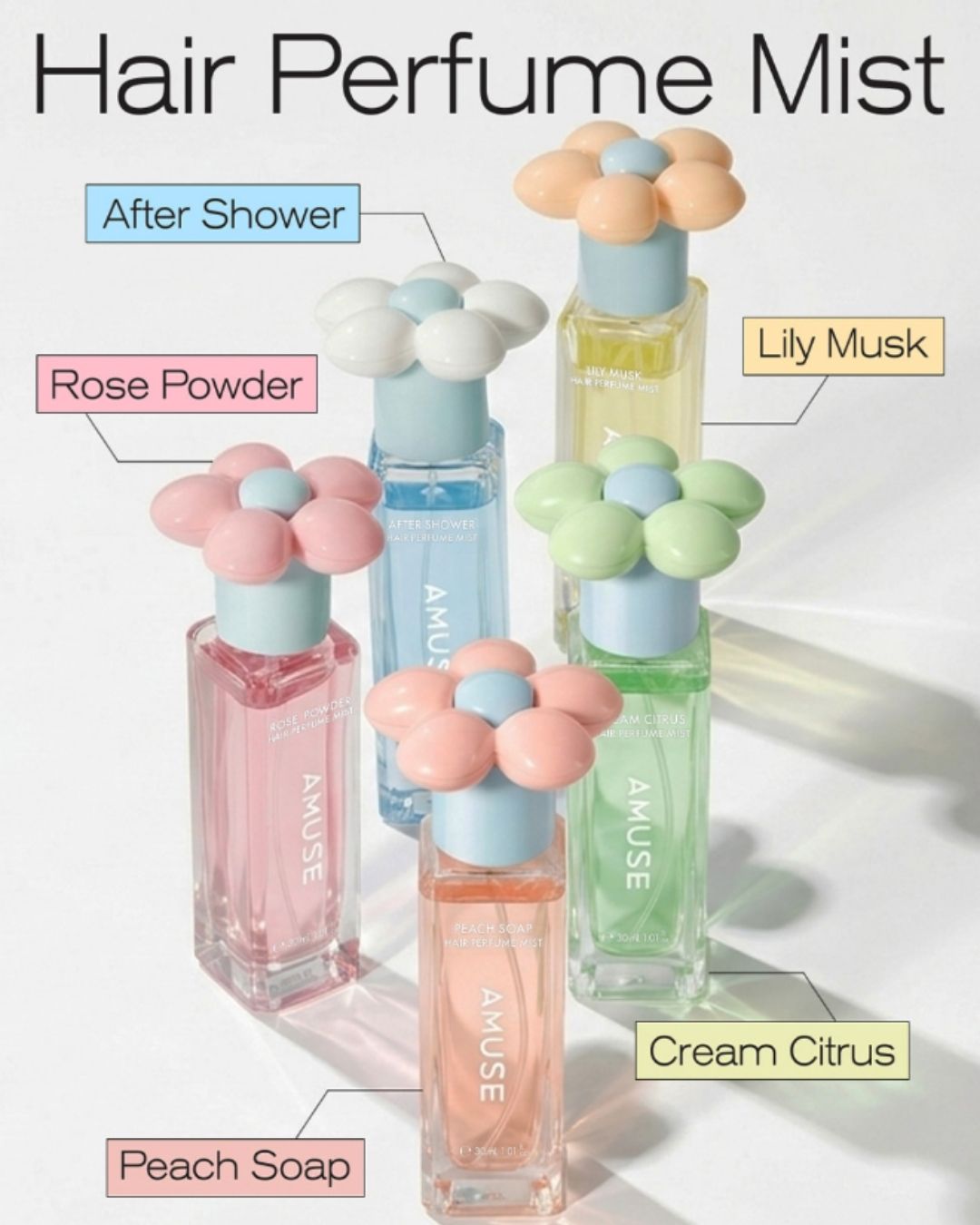 [PROMO] AMUSE Hair Perfume Mist (Regular Edition)