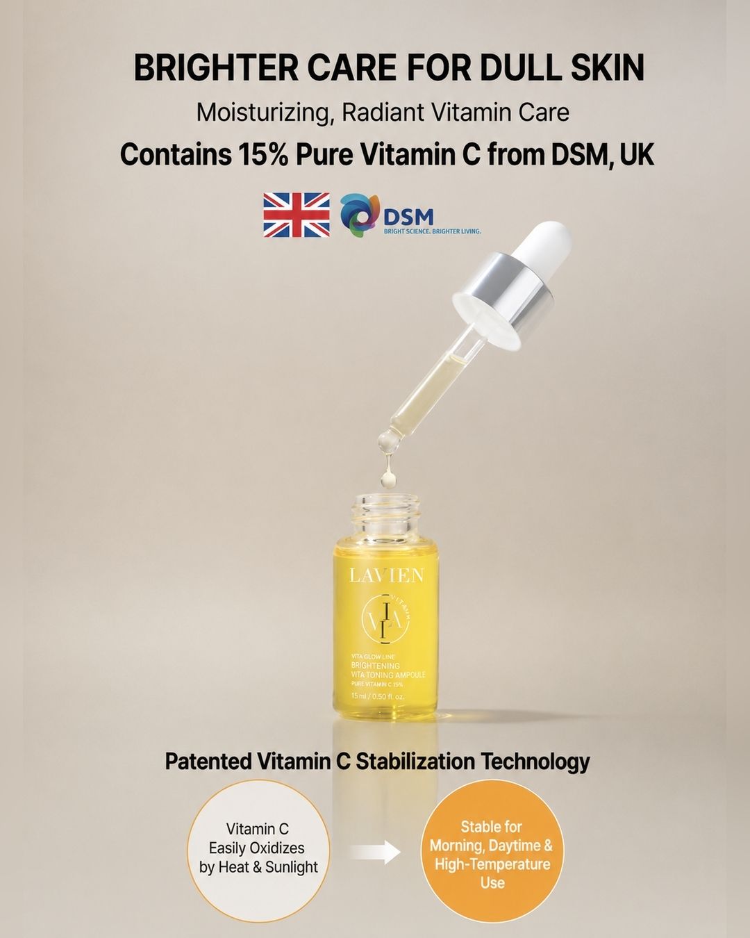 [PROMO] Lavien Vita C Glow Line Brightening Vita Toning Ampoule