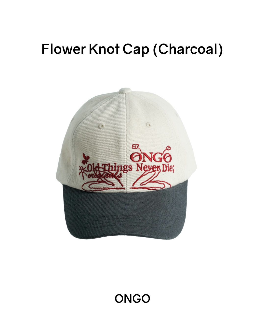 [PREORDER] ONGO Flower Knot Cap (Dispatch Date: 17-21 Aug)