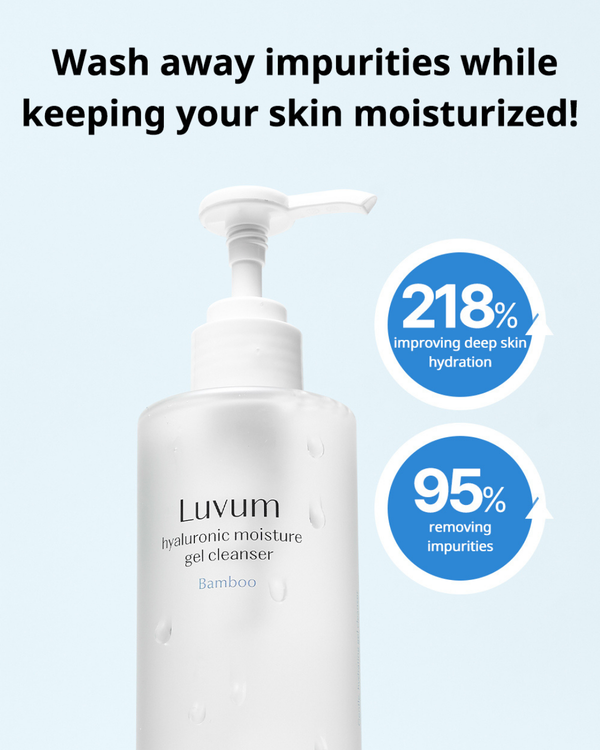 Luvum Bamboo Hyaluronic Moisture Gel Cleanser