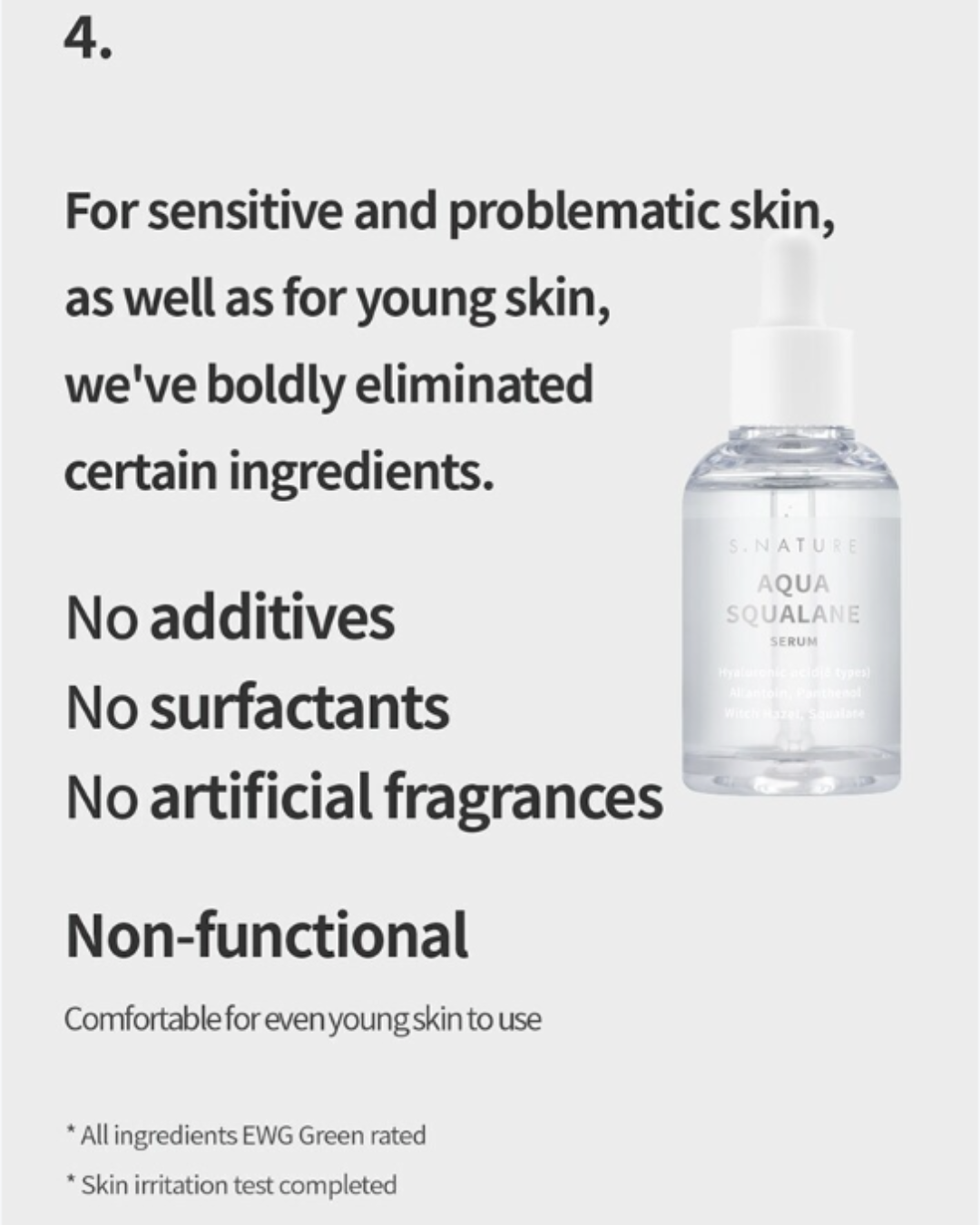 [PROMO] S.NATURE Aqua Squalane Serum (50ml)