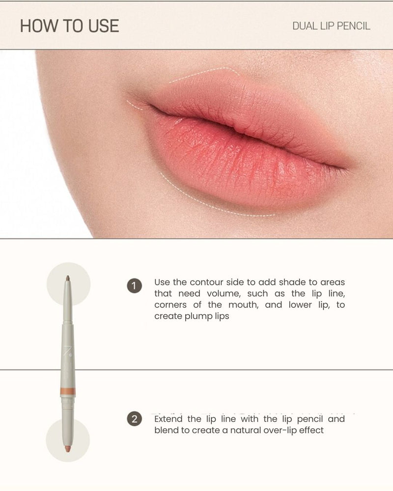 nobev Contour Point Dual Lip Pencil