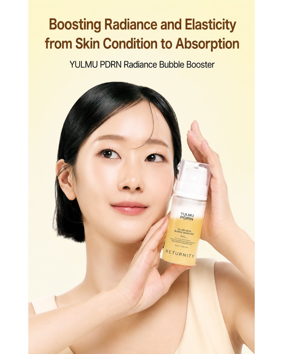 [PROMO] Returnity Yulmu PDRN Glowy Skin Bubble Booster