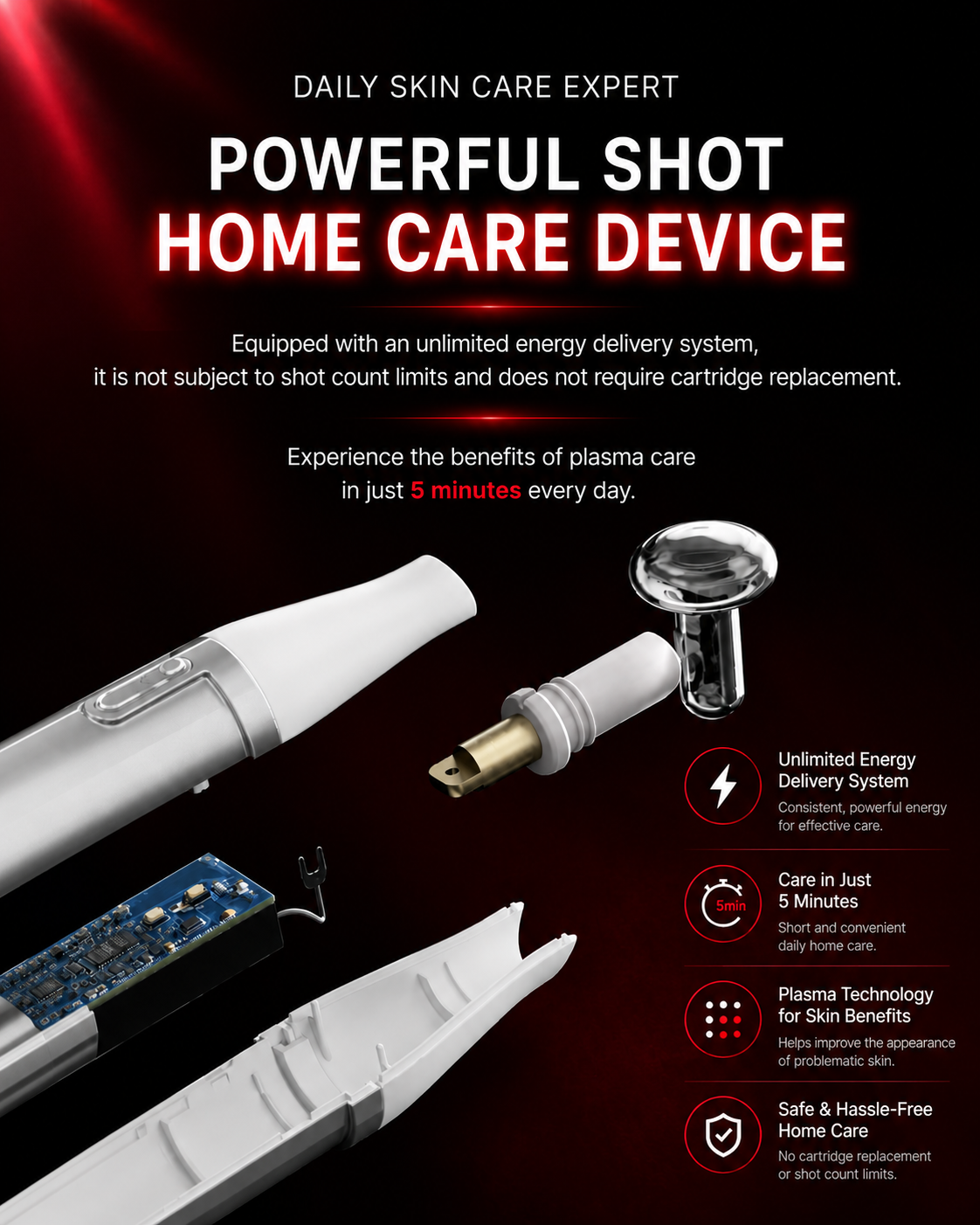 [PREORDER] Returnity Skin Healer Plasma Device (Dispatch Date: 28 Sep - 2 Oct)