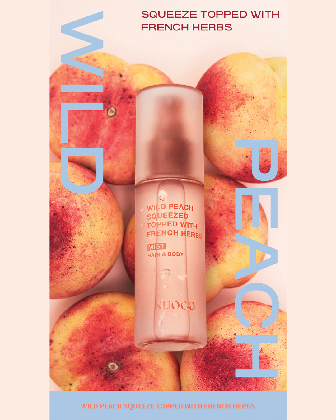 kuoca Fragrance Mist (Wild Peach)(50ml)