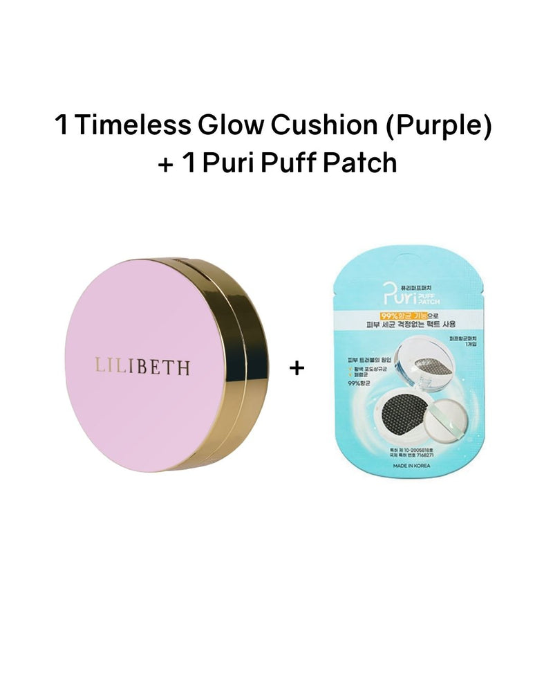 Lilibeth Timeless Glow Cushion/ Refill (Pink/ Purple)