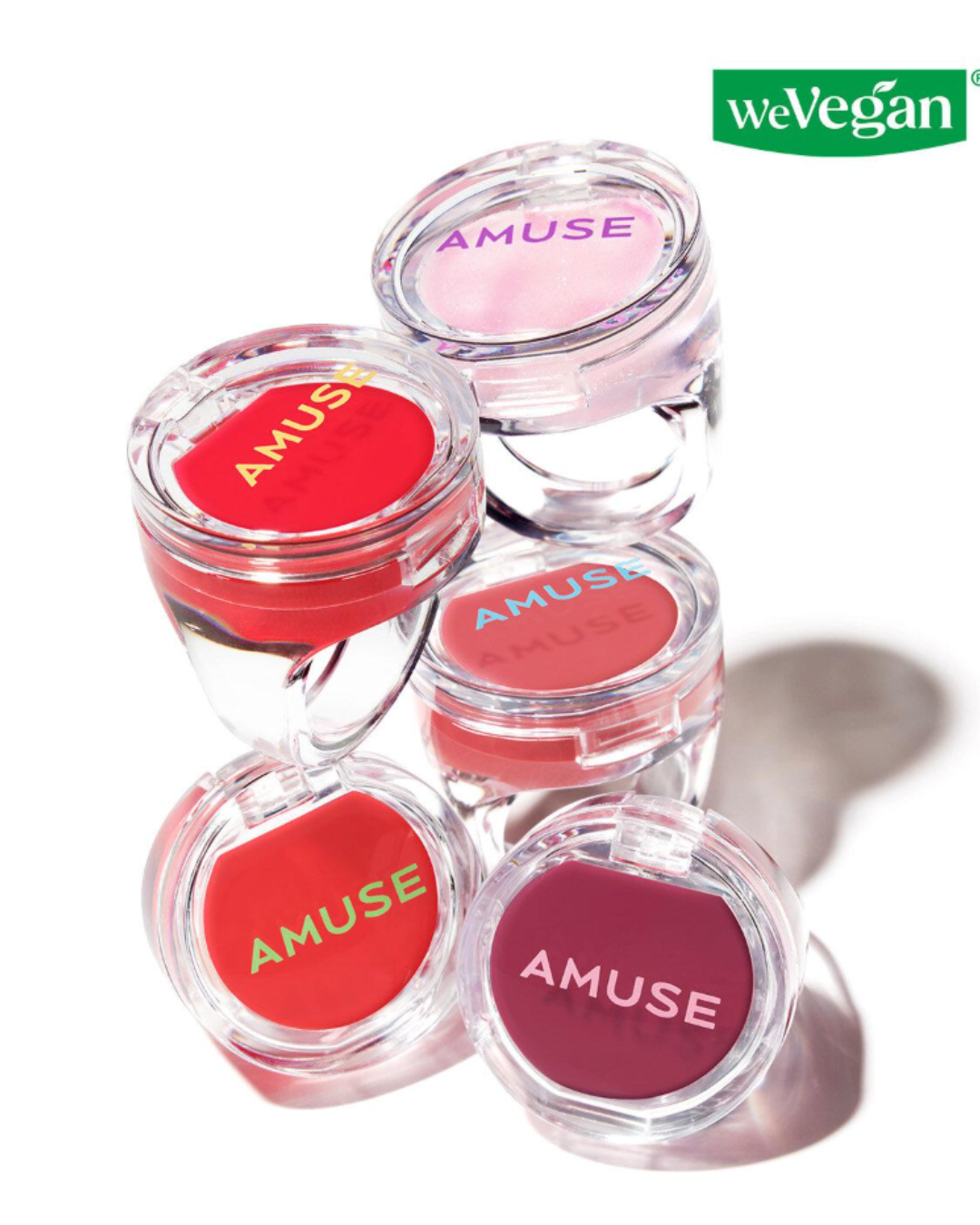 AMUSE Ring Lip Balm (5 Colours)
