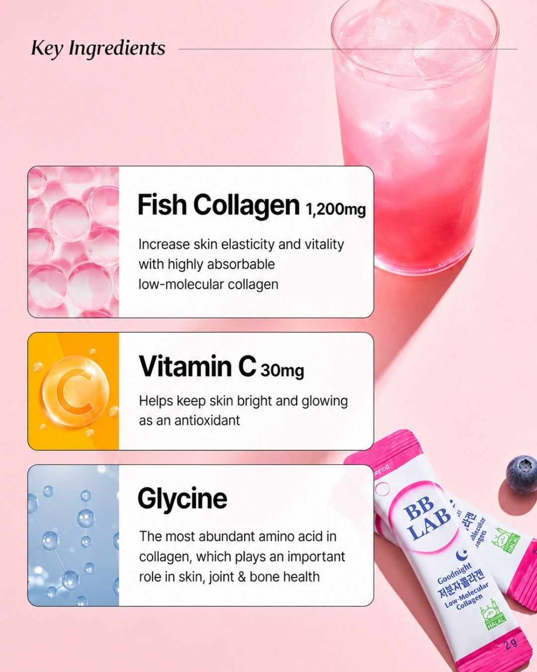 [PROMO] BB LAB Low Molecular Collagen (Good Night Collagen) Halal