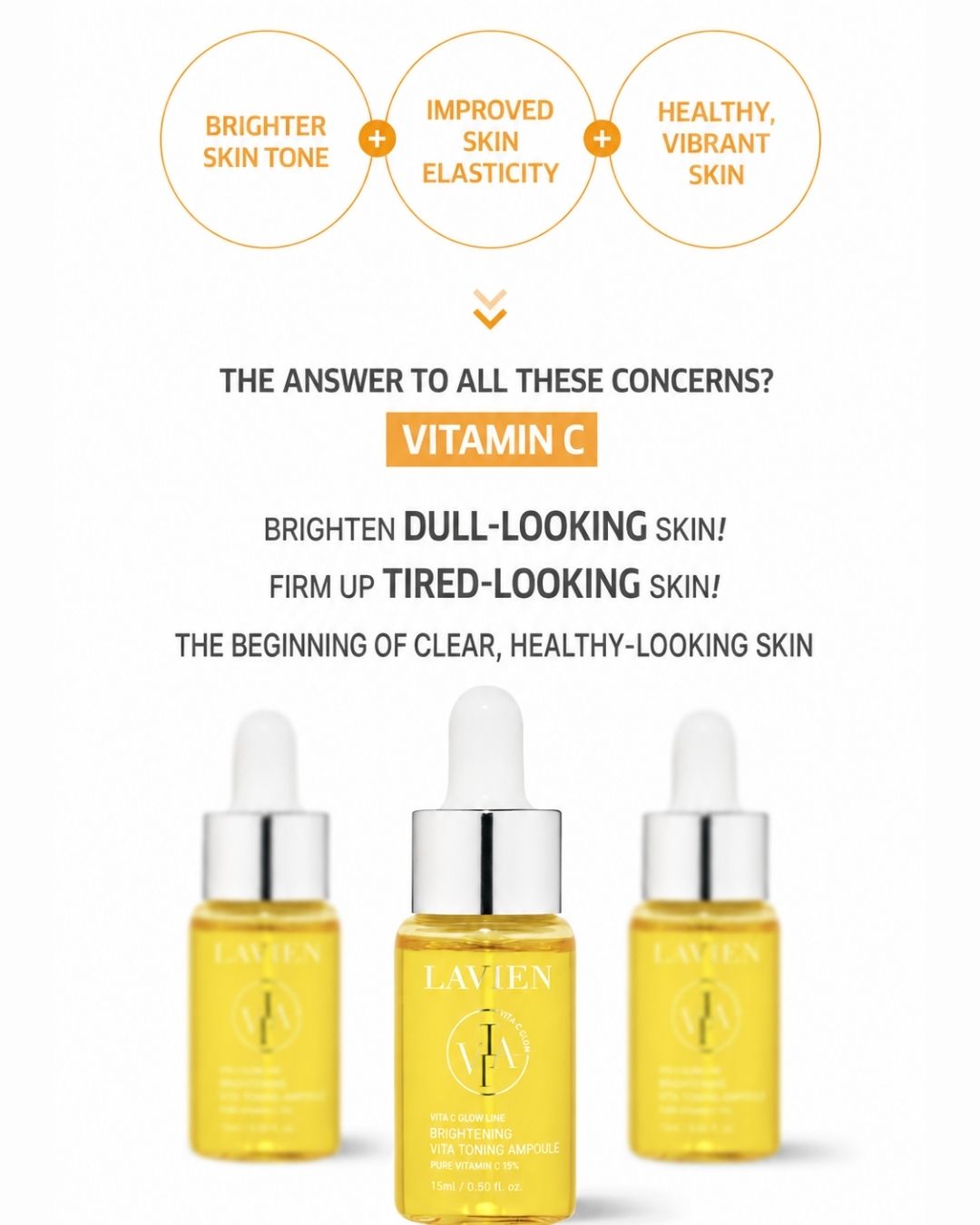 [PROMO] Lavien Vita C Glow Line Brightening Vita Toning Ampoule