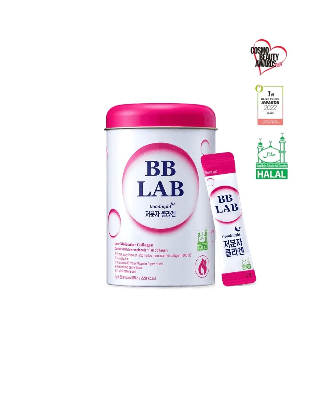 [PROMO] BB LAB Low Molecular Collagen (Good Night Collagen) Halal