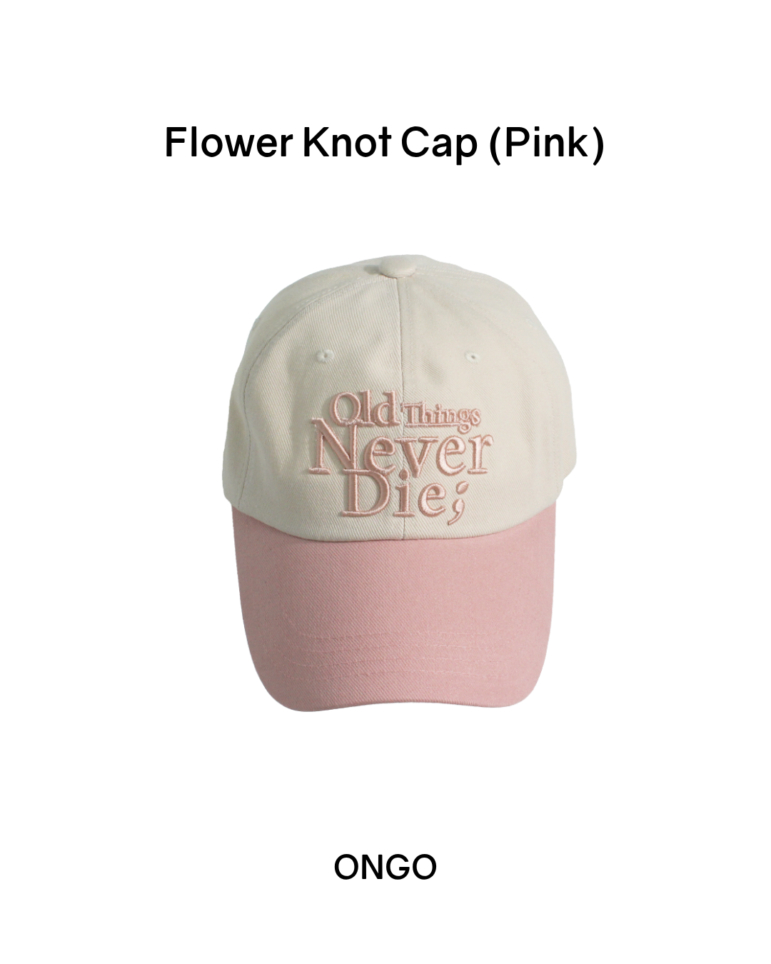 [PREORDER] ONGO Flower Knot Cap (Dispatch Date: 17-21 Aug)
