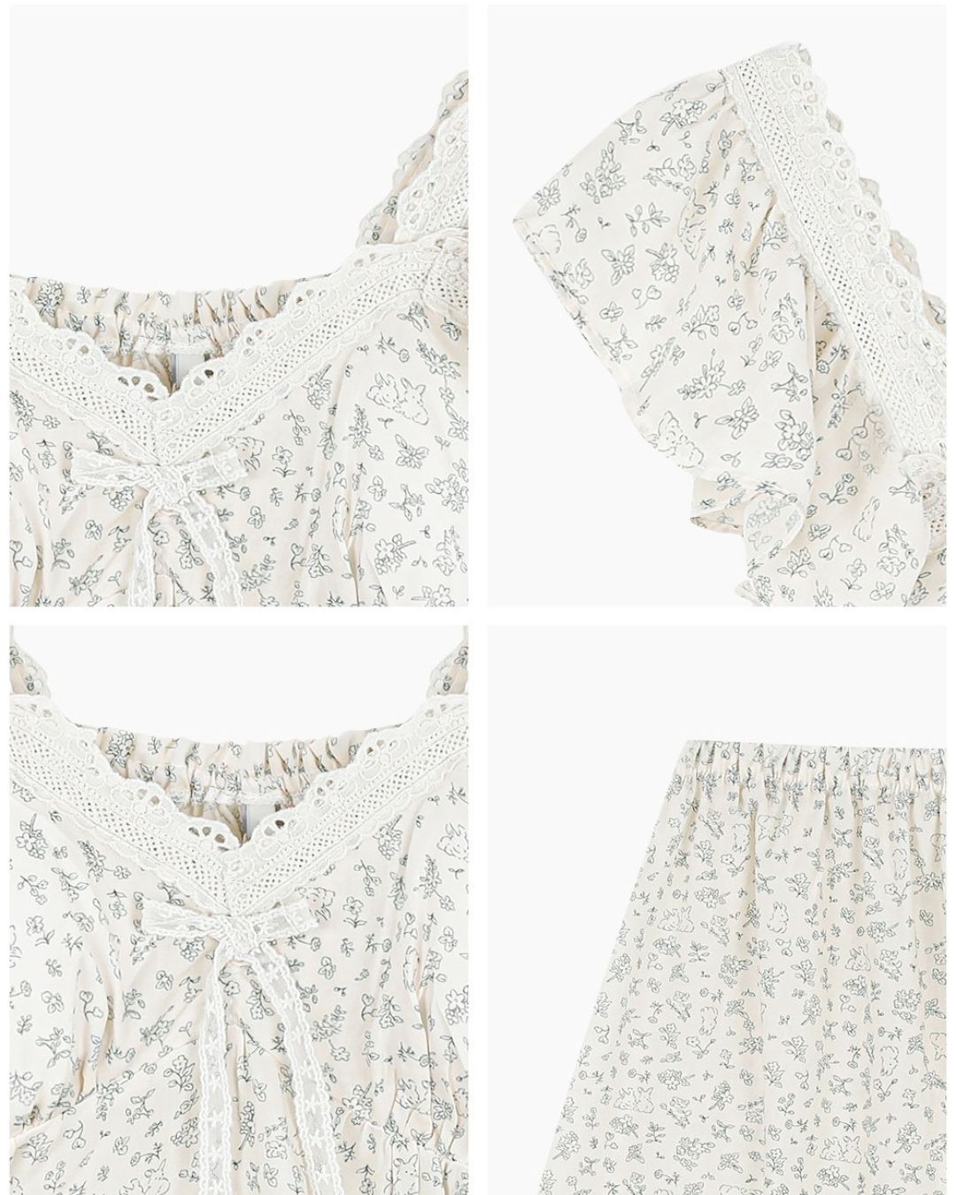 [PREORDER] Lunaluz Mila Lyocell Sleeveless Two-Piece Pajama Set with Built-in Bra Cups (Dispatch Date: 17-21 Aug)