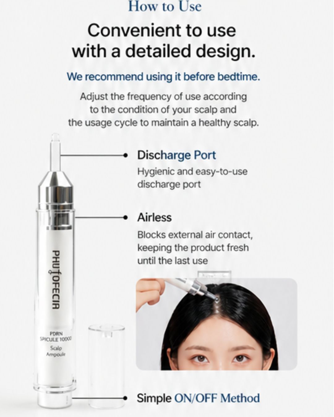 [PREORDER] Phytopecia PDRN Spicule 10000 Scalp Ampoule (15ml) (Dispatch Dates: 13-17 July)