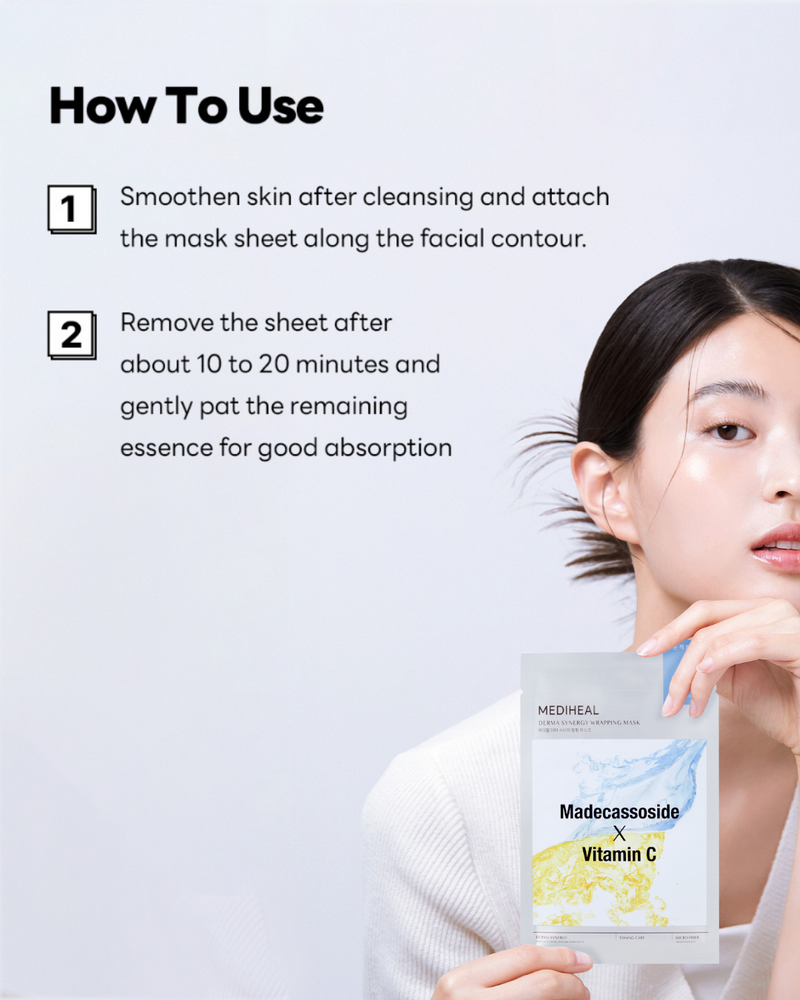 [PROMO] MEDIHEAL Derma Synergy Wrapping Mask - NEW!