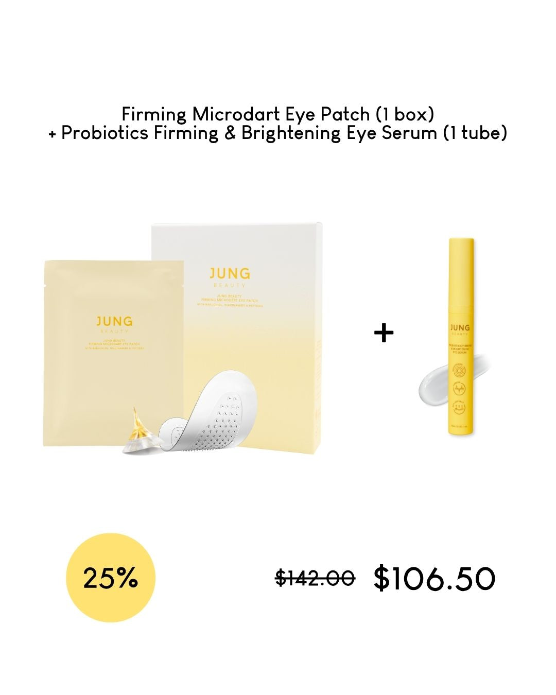 [PROMO] Jung Beauty Firming Microdart Eye Patch with Bakuchiol, Niacinamide and Peptides