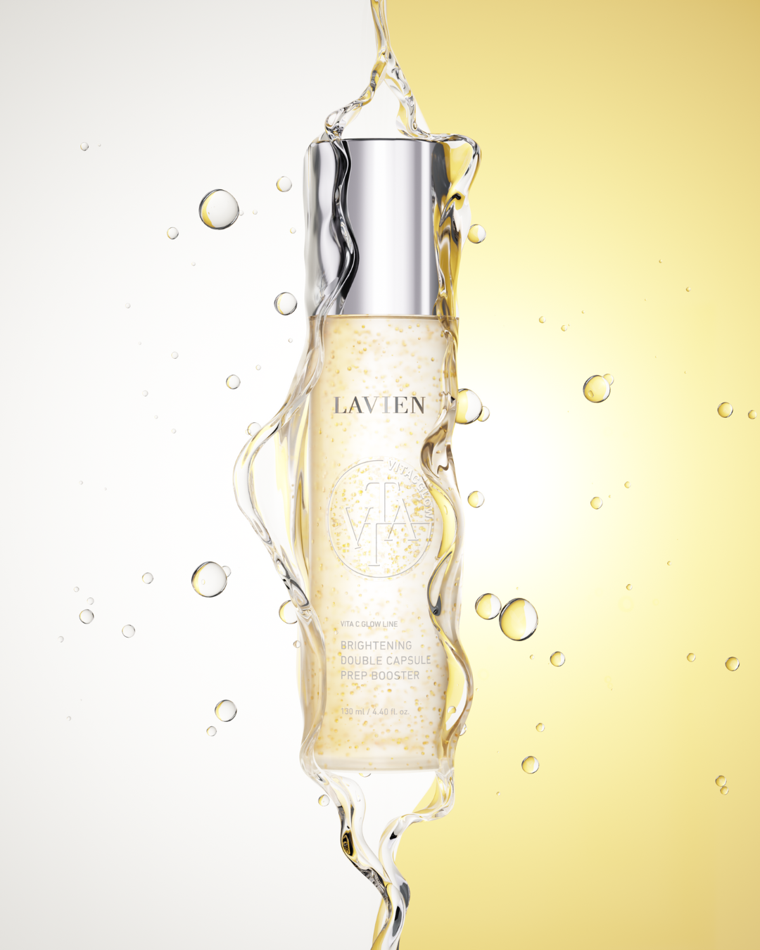 Lavien Vita C Glow Brightening Double Capsule Prep Booster (130ml)