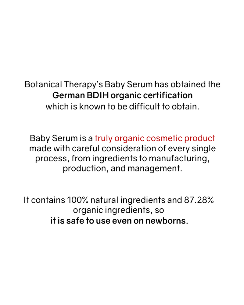 Botanical Therapy Baby Serum - NEW!