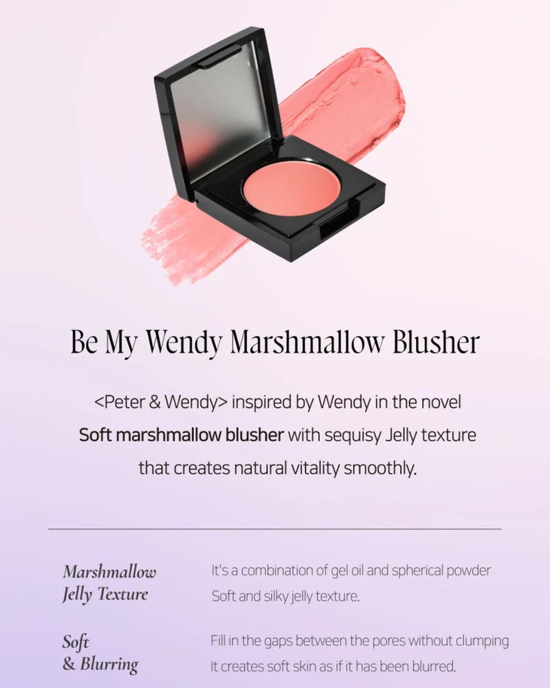 Dinto Be My Wendy Marshmallow & Melting Blusher